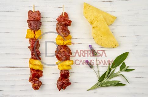 PINXO DE VEDELLA AMB SALSA BBQ (Botiga Sarrià o domicili)