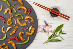 WOK DE POLLASTRE AMB SALSA TERIYAKI ( No gluten ) Disponible Botiga Sarrià 